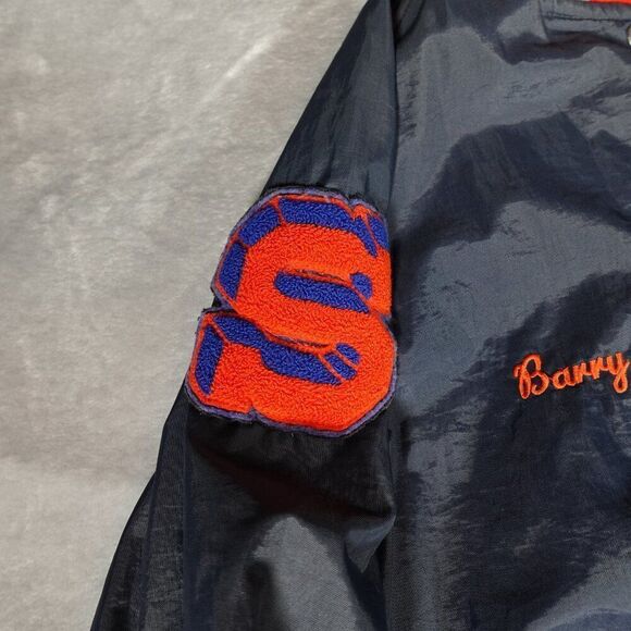 Vintage Stranahan Dragons Baseball Varsity Jacket Mens L Slim Fit Made In USA - Picture 6 of 12